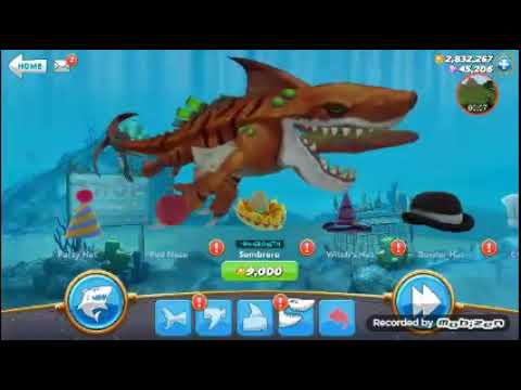 Atomic Shark VS Colossal Squid Hungry Shark