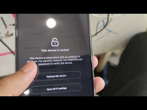How to Xiaomi Mi 8 lite Lock Account? Help me