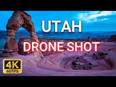 Utah Scenic Relaxation Film  4K Drone Footage      #utah #dronevideo #relaxingmusic #relaxingvideo