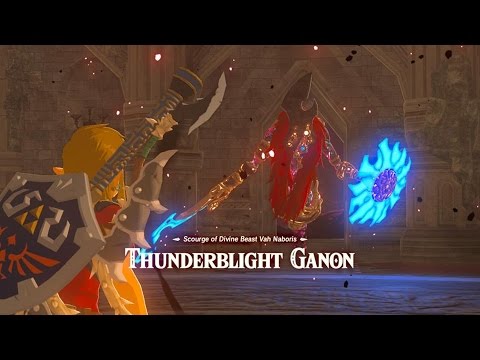 Zelda Breath Of The Wild: Hyrule Castle Blight Ganons and Calamity Ganon Three Hearts