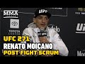 Renato Moicano Apologizes To Alexander Hernandez For Not Shaking Hands At Weigh-Ins | UFC 271