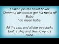 T. Rex - The Street & Babe Shadow Lyrics