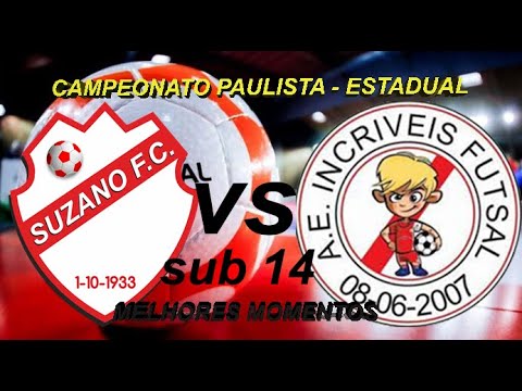 SUZANO F.C 2 X 1 INCRÍVEIS - ESTADUAL DA FEDERAÇÃO PAULISTA DE FUTEBOL