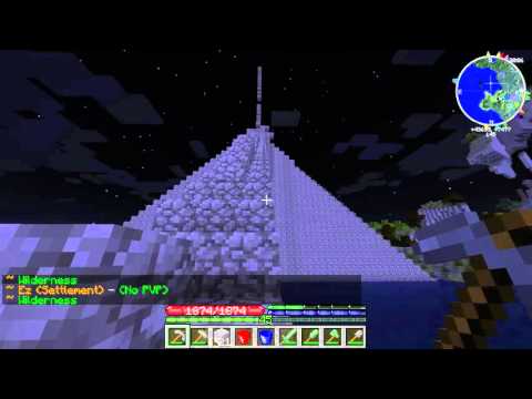 TerraFirmaCraft super mega cobblestone structure generator