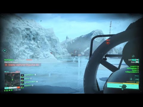 4 Sweaty Men Mow Down People in Flying Boat