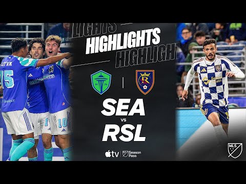 Seattle Sounders vs. Real Salt Lake | Full Match Highlights