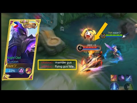 FLYING GUSION! | GUSION SATISFYING MONTAGE IN 2023! 🔥 | MONTAGE 5 | NIGHT OWL MONTAGE | MLBB