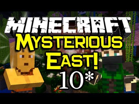 Minecraft MYSTERIOUS EAST! - Part 10 (Minecraft Adventure Map)