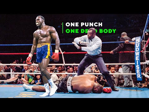 The Most Terrifying Knockout Beast from the 80's - Evander Holyfield