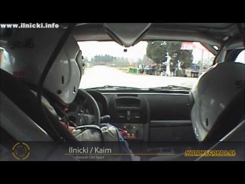 Ilnicki / Kaim - onboard_oes_5_Sobienie Jeziory - 8 Rajd Mazowiecki - Renault Clio Sport
