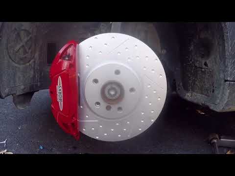 F56/F55 Mini Cooper S Complete JCW Brake Kit Install