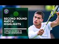 Tallon Griekspoor vs Carlos Alcaraz Second Round Highlights
