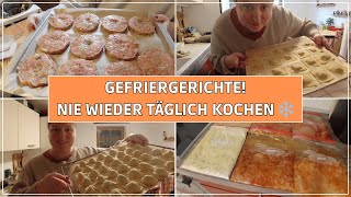 Nie wieder täglich kochen! ❄️ So einfach sind Freezer Meals für Familien | Big Mary