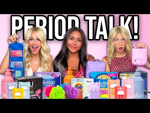 TEEN SISTERS [PERIOD TALK] Gets TOO REAL! for our TWEENS 😳 BACK TO SCHOOL 2025! 🩷
