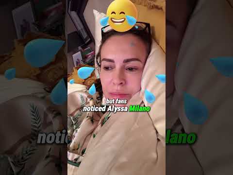 No wonder Alyssa Milano had no reaction to Julian McMahon's death. #us #celebrity #entertainment