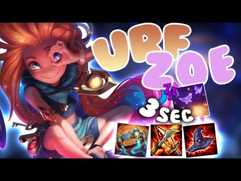 URF ZOE PERMANENTLY SLEEPS PEOPLE!? - Zoe URF - League of Legends
