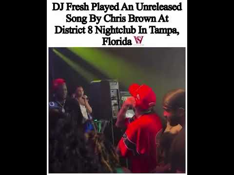 NEW UNRELEASED CHRIS BROWN SONG?! 🔥 (Played by DJ FRESH in Tampa)