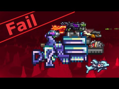 Terraria Zenith Gun but we Double Damage with Every Boss Kill ll Calamity Mod Boss Rush FAIL