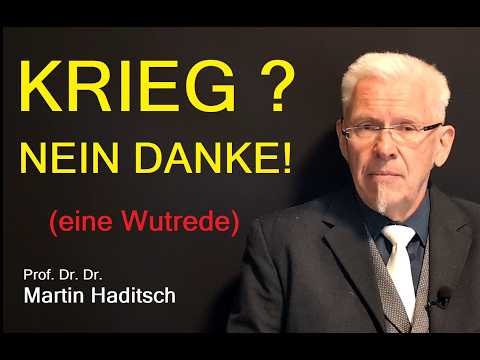 KRIEG - NEIN DANKE (eine Wutrede!) Video-Thumbnail von YouTube