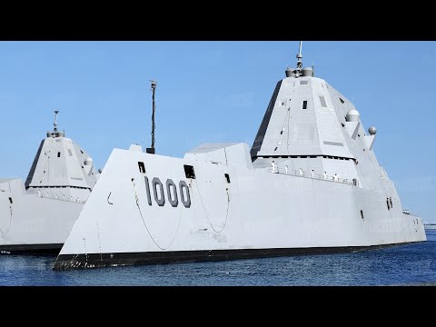 A Day in Life of US Weirdest $4.5 Billion Stealth Ship Patrolling the Sea