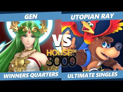 Xeno 200 Winners Quarters - Gen (Palutena) Vs. Utopian Ray (Palutena, Banjo) Smash Ultimate - SSBU