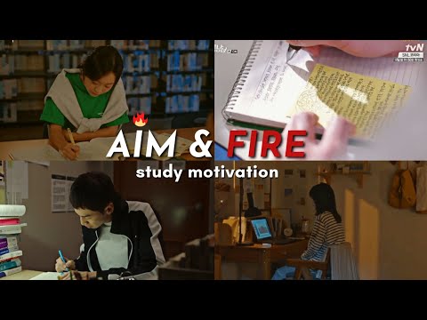 Aim & Fire! study motivation from kdramas 📚 | ft. start over (itaewon class)