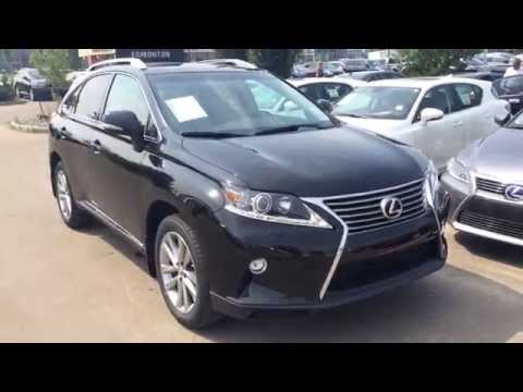 Brand New 2015 Lexus RX 350 AWD Sportdesign Edition Review - Westend Edmonton