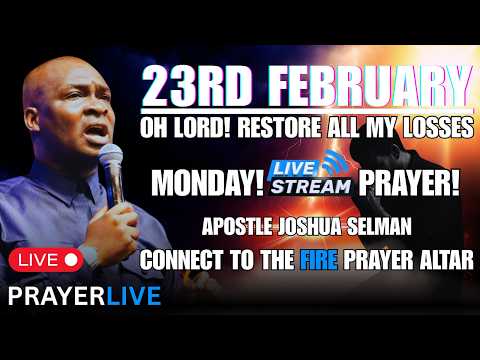 OH LORD! RESTORE ALL MY LOSSES🔥| APOSTLE JOSHUA SELMAN #apostlejoshuaselman #koinoniaglobal #prayer