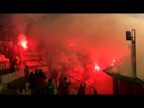 Widzew - Lechia Gdańsk 4:1 - Przerwany mecz - Super Oprawa! ᴴᴰ