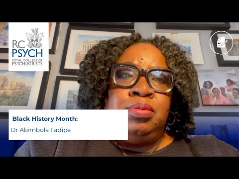 Black History Month 2022 - Dr Abimbola Fadipe