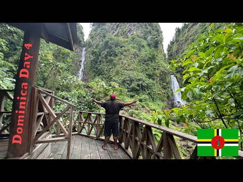 DOMINICA TRAVEL VLOG DAY 4 | TRAFALGAR FALLS, LETANG LAKE | SCOTTS HEAD WITH AMAZING DRONE VIEWS |