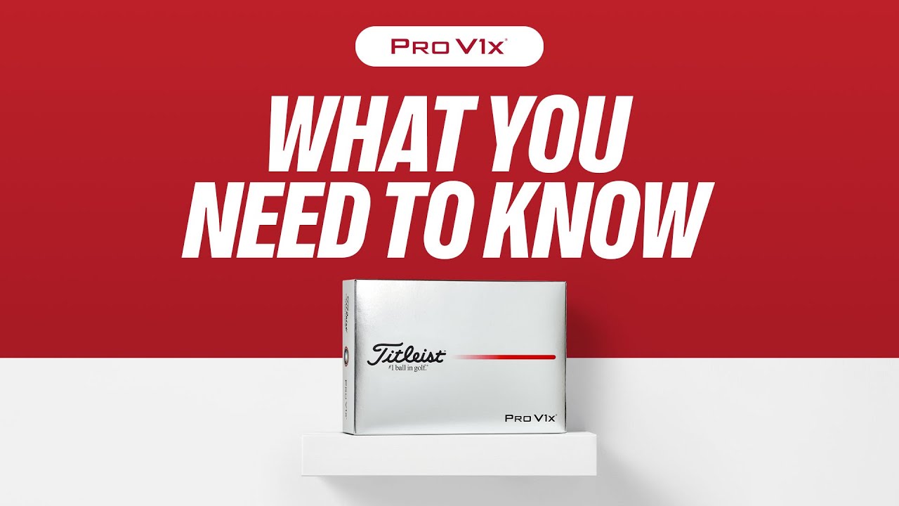 Titleist 2026 Pro V1x Golf Balls | Yellow