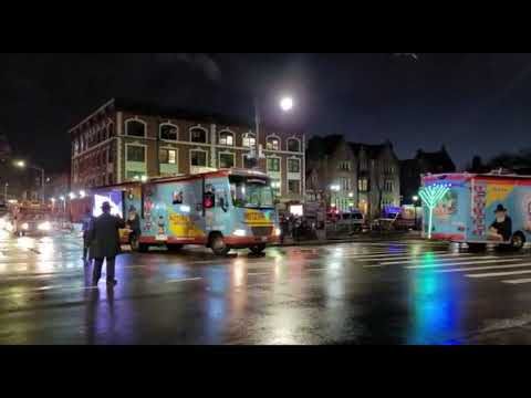 Menorah parade takes over New York City