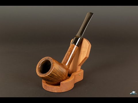 (Savinelli) Erica Fiammata Smooth Straight Billiard Saddle Stem (114 KS) 9mm *SOLD*