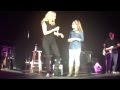 Little Girl sings with Carrie Underwood and takes ...