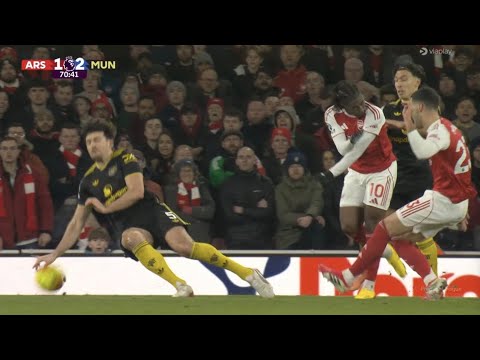 😳 NO PENALTY GIVEN TO ARSENAL for Harry Maguire HANDBALL? Harry Maguire handball vs Arsenal