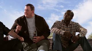 Mike and Molly Singing on top of the house