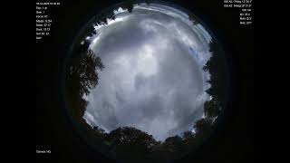 2025-10-16 All sky camera capture from Poiana Rusca Mountains, Romania