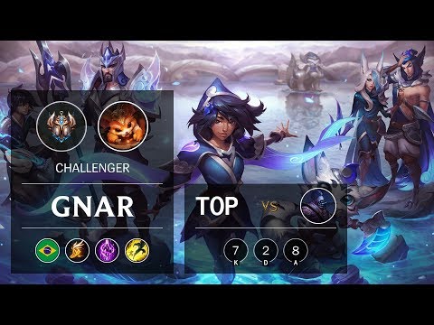 Gnar Top vs Jax - BR Challenger Patch 9.24