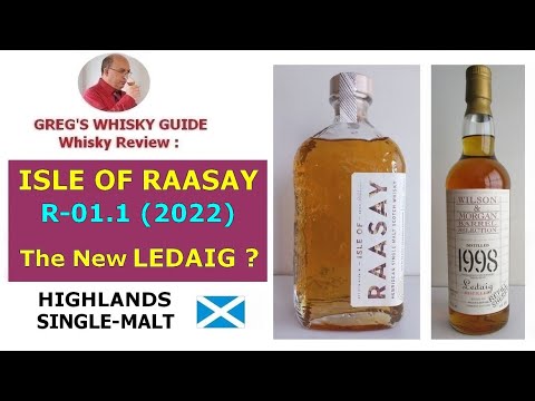 ISLE OF RAASAY R-01.1 : Could it be the New LEDAIG ?  (+New distilleries Cask policy)