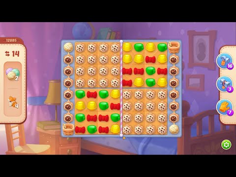 Homescapes Level 12885 No Boosters Gameplay #Bubunka