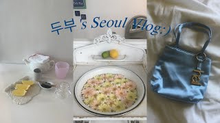 Vlog🦢 韓国在住日本人のソウルvlog🍋🌼| 한국거주 일본인 서울브이로그🍋🌼