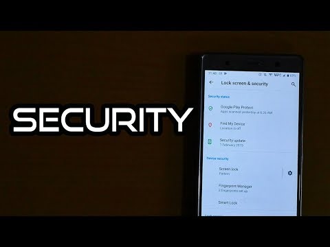 💡SONY XPERIA XZ2 Premium Tips🔨: Security Setting! 📱[4K]
