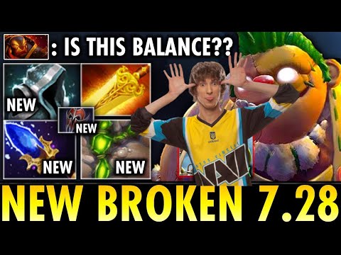 Dendi Insane Pudge Hooks | First Pudge Match On 7.28 Patch | 2021