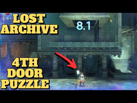 Prince of Persia Lost Crown: 4th Final Door Time Puzzle (Path to the Sand Prison, Sacred Archives)