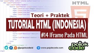 Tutorial HTML Bahasa Indonesia #14 IFrame pada HTML