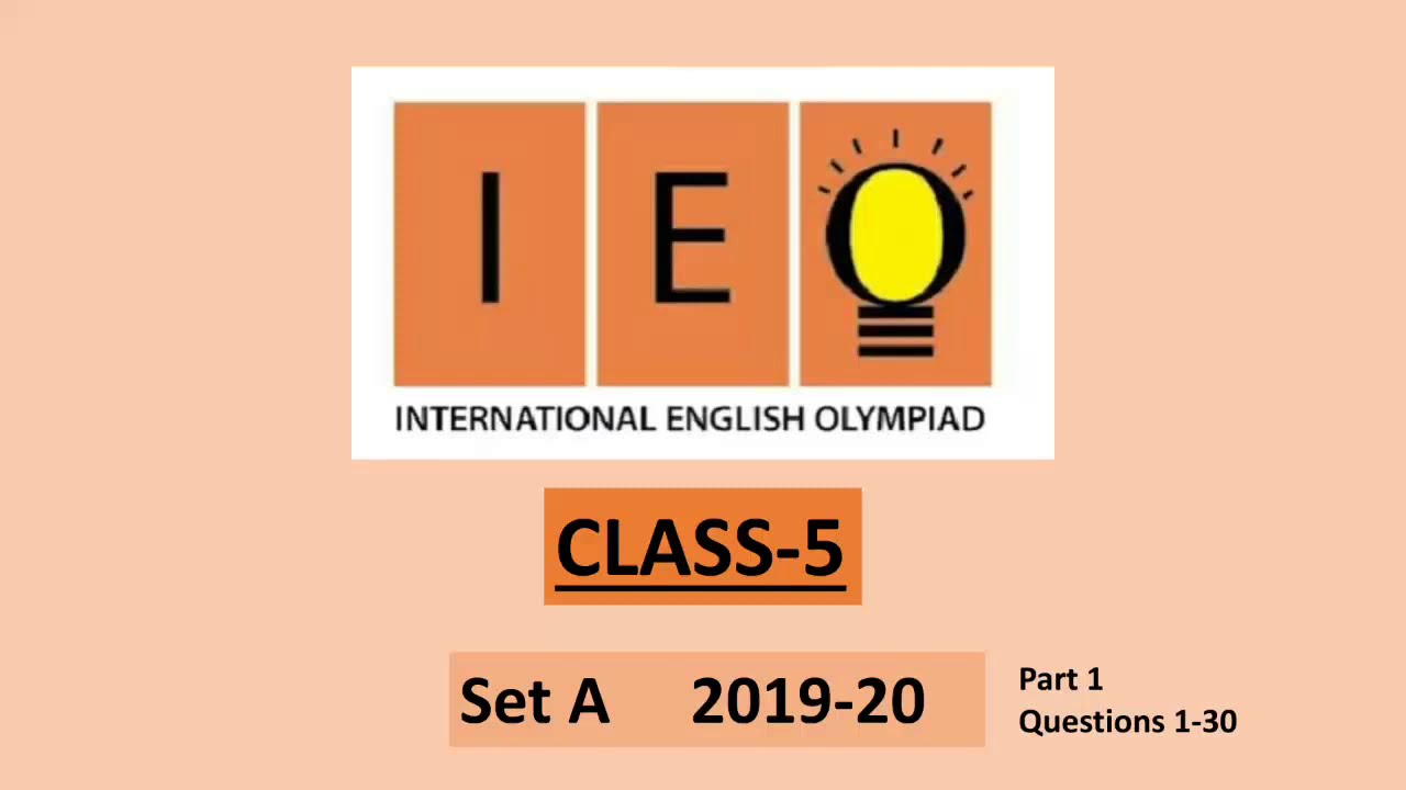 IEO class 5 2019-20 Set A (part 1)