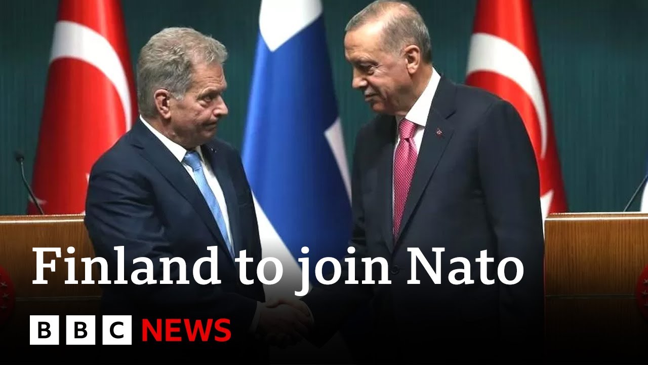 Finland to join Nato military alliance on Tuesday â€“ BBC News - YouTube