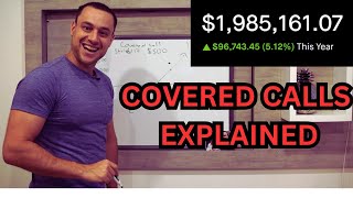 $7,500/Month Selling Call Options For Passive Income EASY Quick Explanation