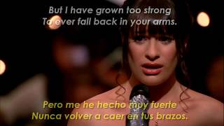 Glee - Jar Of Hearts / Sub Spanish With Lyrics